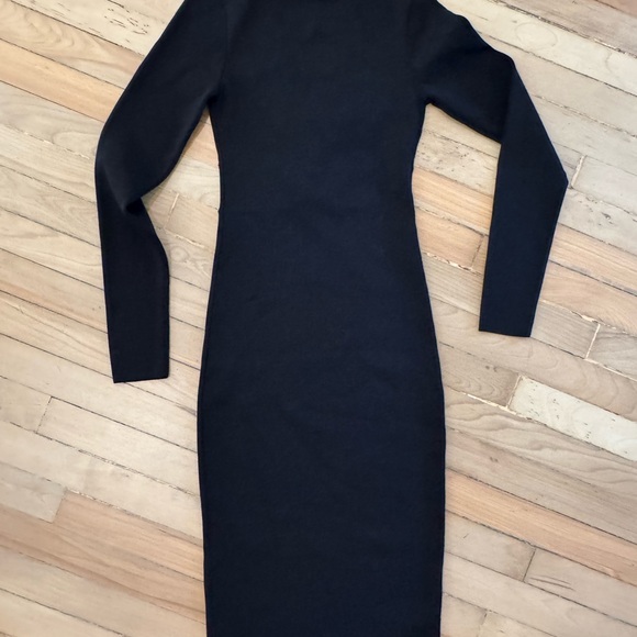 ASTR the Label - Jovie Black Dress with Tie Accents - Picture 4 of 6